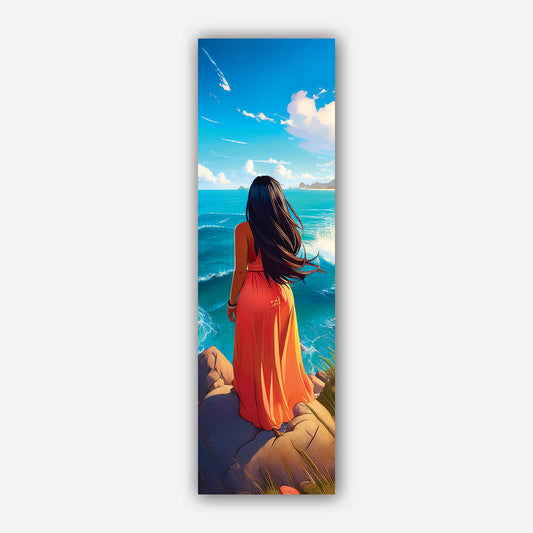 Beachside Serenity Bookmark