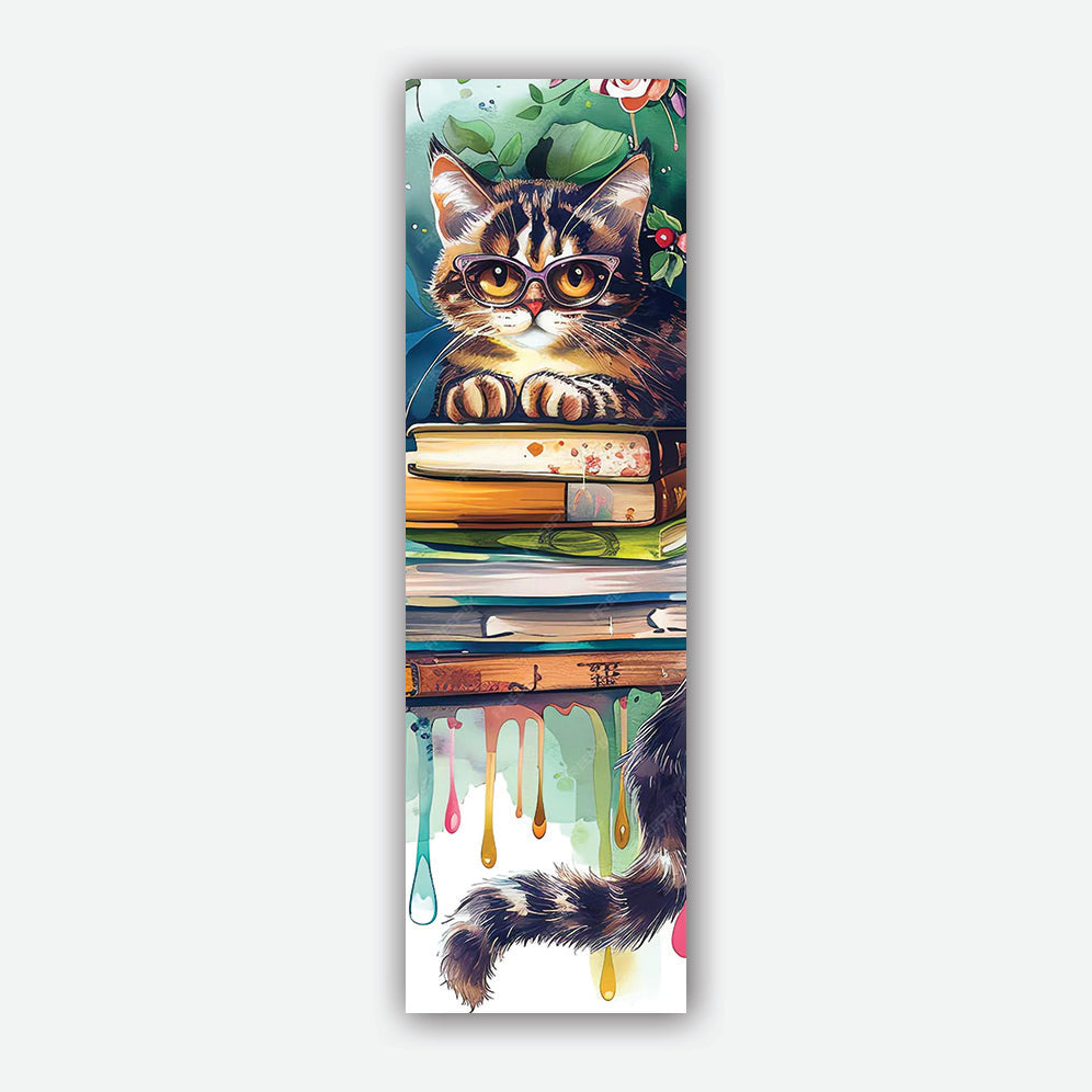 Cat Reader Bookmark
