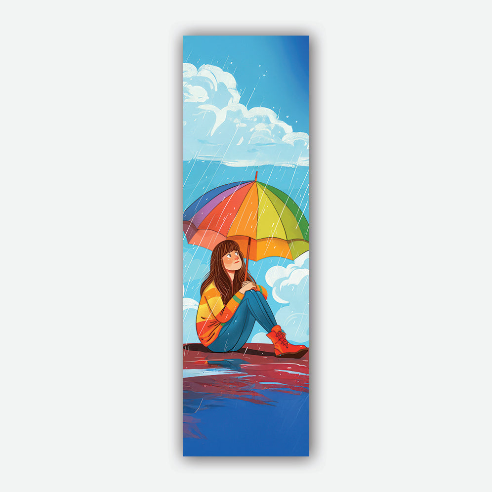 Umbrella Girl Bookmark