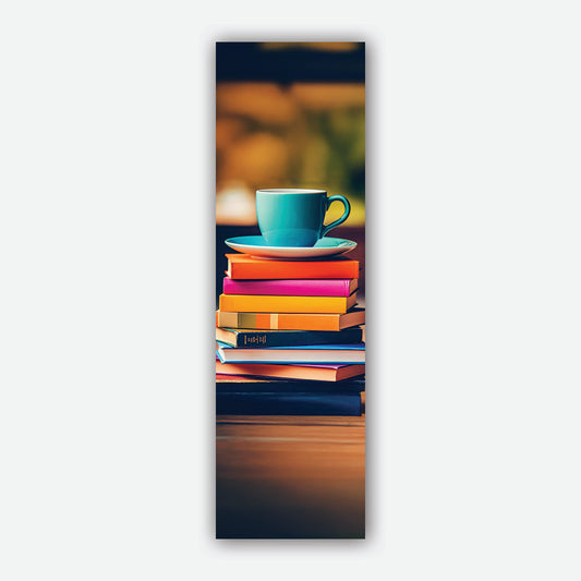 Books & Coffee Bookmark