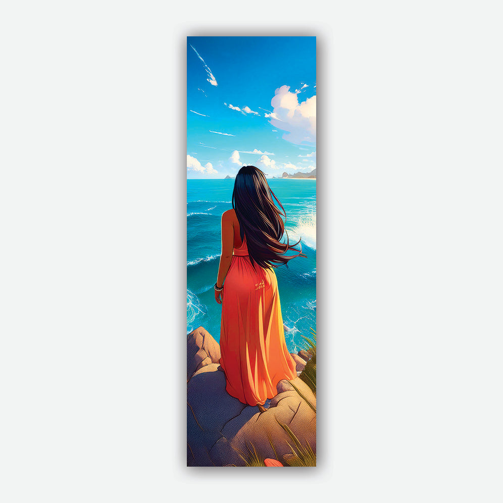 Beachside Serenity Bookmark