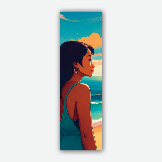 Beachside Serenity Bookmark