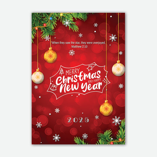 Christmas Greeting Card - Customizable