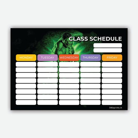 School Time Table