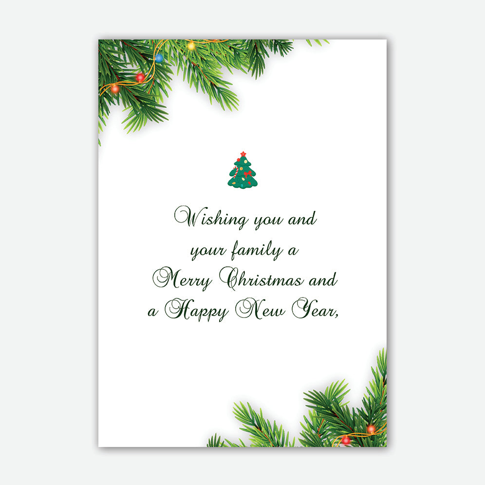 Christmas Greeting Card - Customizable