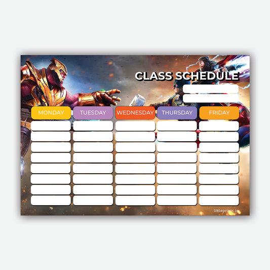 School Time Table