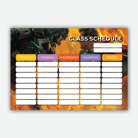 School Time Table